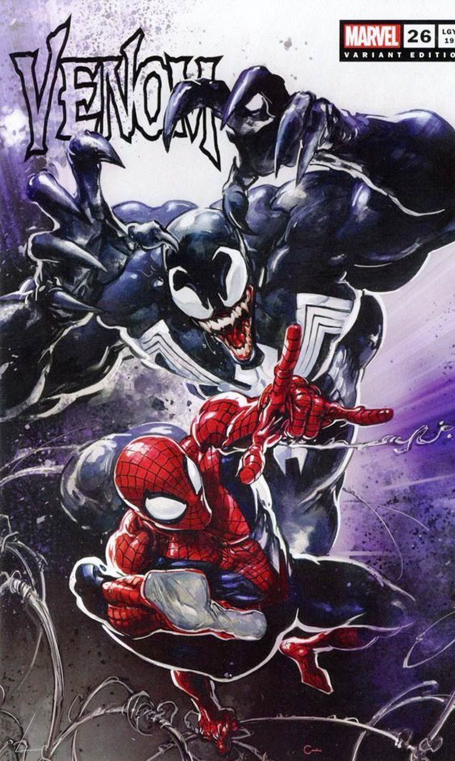 Venom Vol 4 #26 Cover M Clayton Crain Variant Cover