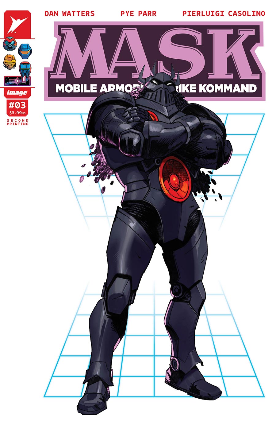 M.A.S.K. Vol 3 #3 Cover F 2nd Ptg A Marco Ferrari Cover (Energon Universe)