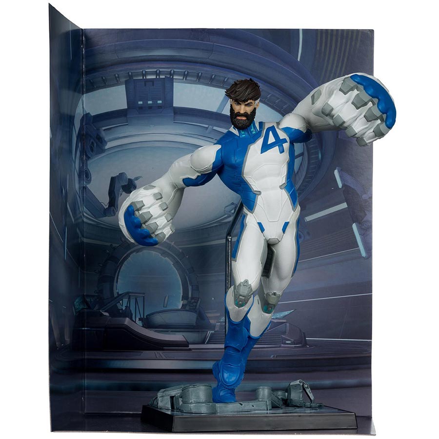 Marvel Rivals Wave 3 Mr Fantastic 1/6 Scale Posed Figure With Scene And Comic