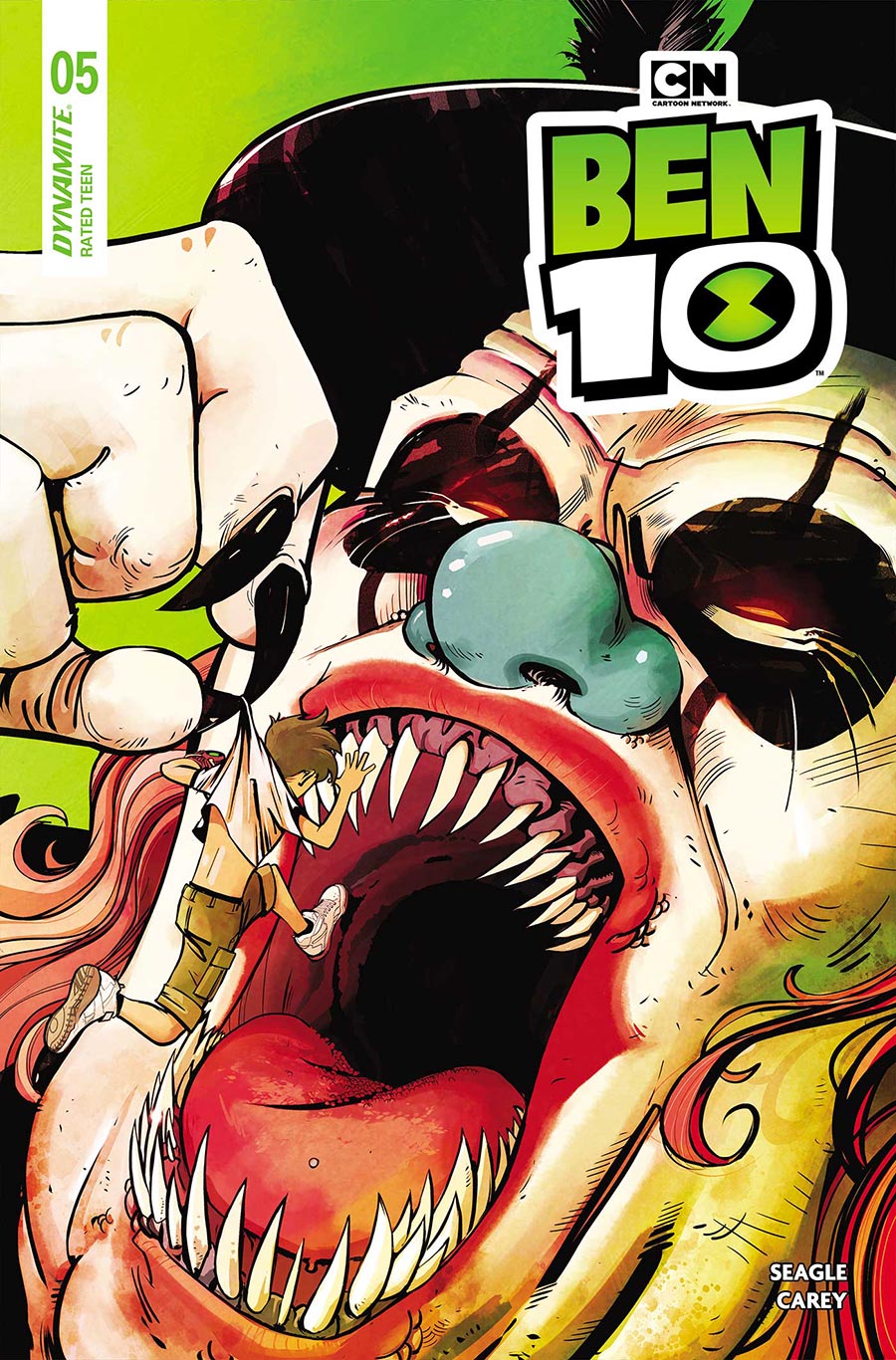 Ben 10 Vol 2 #5 Cover Q Incentive Sebastian Piriz Foil Cover
