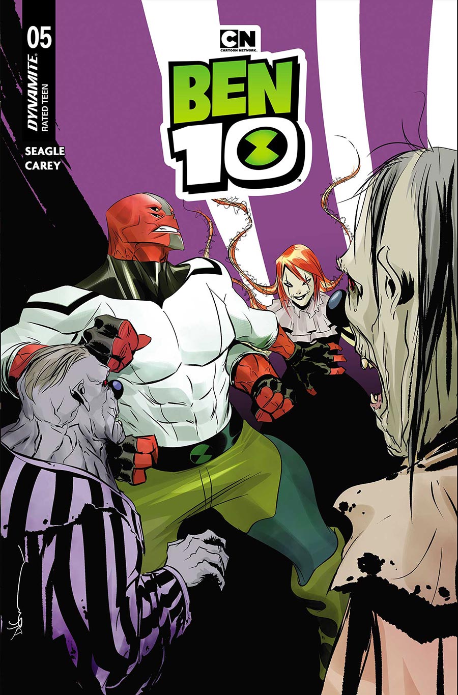 Ben 10 Vol 2 #5 Cover R Incentive Dustin Nguyen Foil Cover