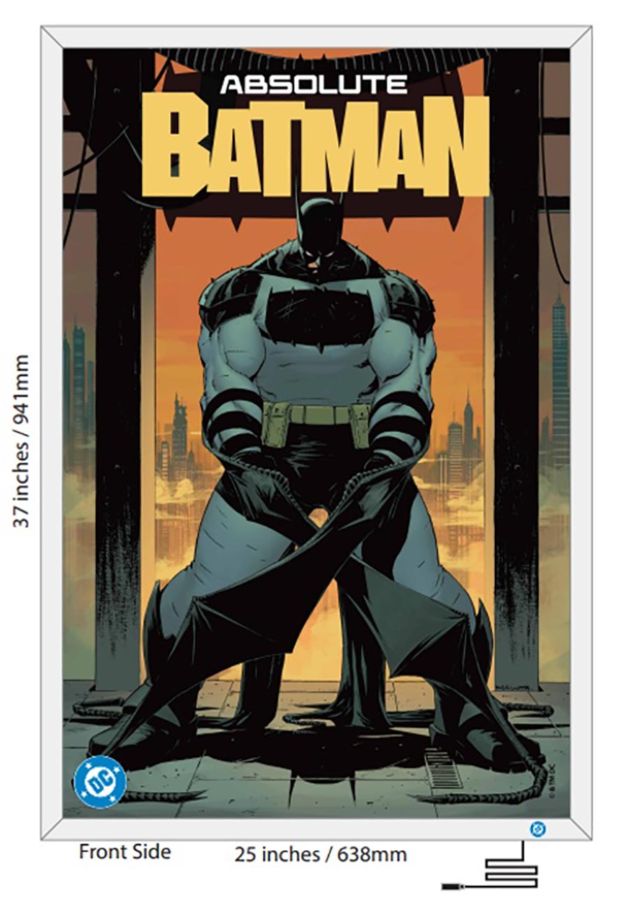 DC Light Up Poster Frame With Three Absolute Acetate Posters