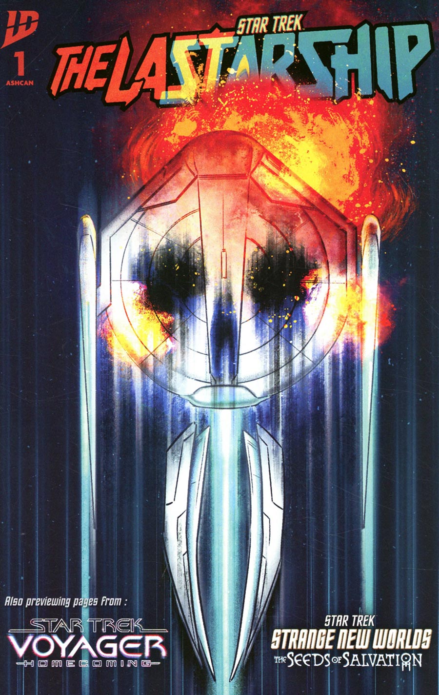 Star Trek The Last Starship Voyager Homecoming Strange New Worlds The Seeds Of Salvation 2026 Ashcan