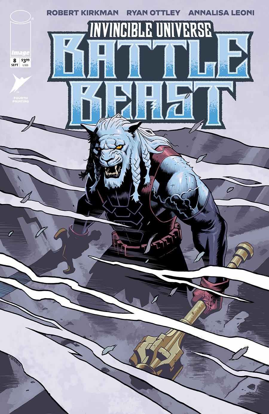 Invincible Universe Battle Beast #8 Cover J 4th Ptg