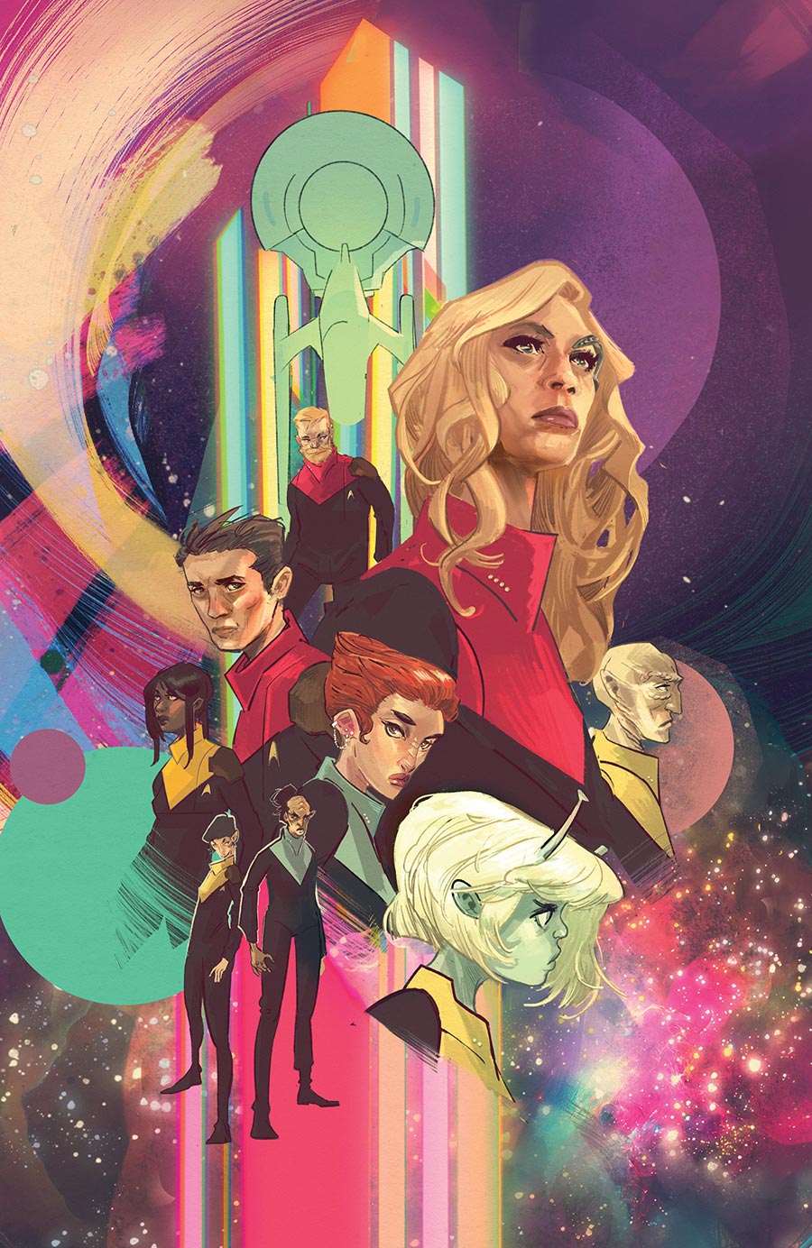 Star Trek (IDW) Vol 3 #1 Cover G Incentive Dennis Menheere 1 Virgin Cover