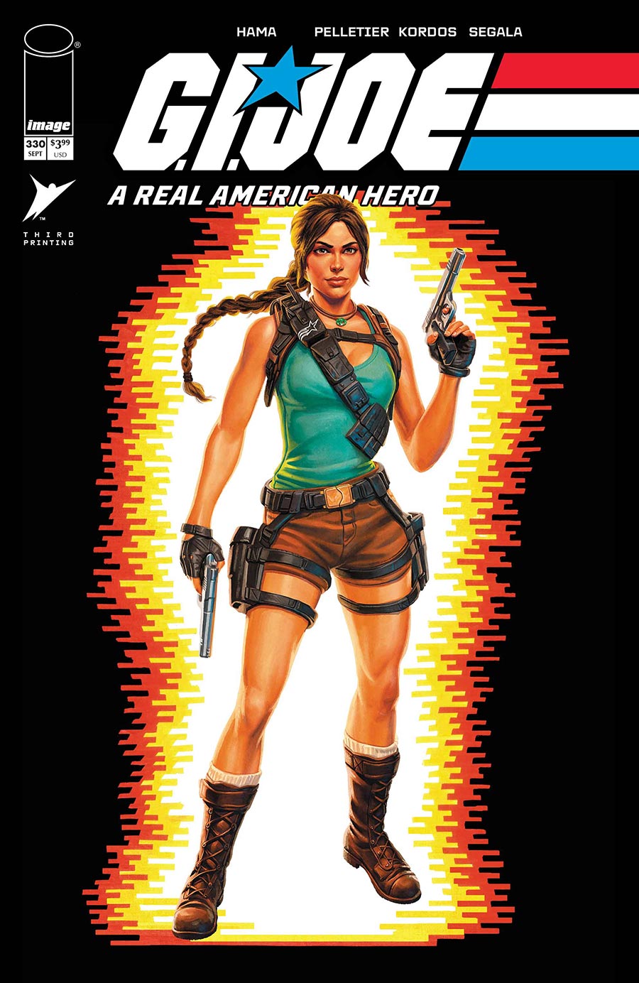 GI Joe A Real American Hero #330 Cover E 3rd Ptg A Chris Mooneyham Action Figure Ronin Design Variant Cover (Limit 1 Per Customer)