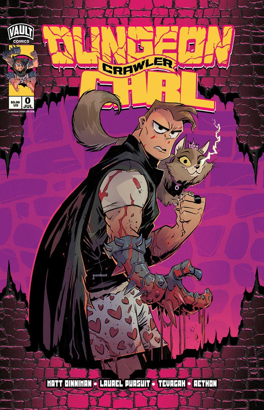 Dungeon Crawler Carl Special Edition #0 Cover K 2nd Ptg C Brett Bean Variant Cover