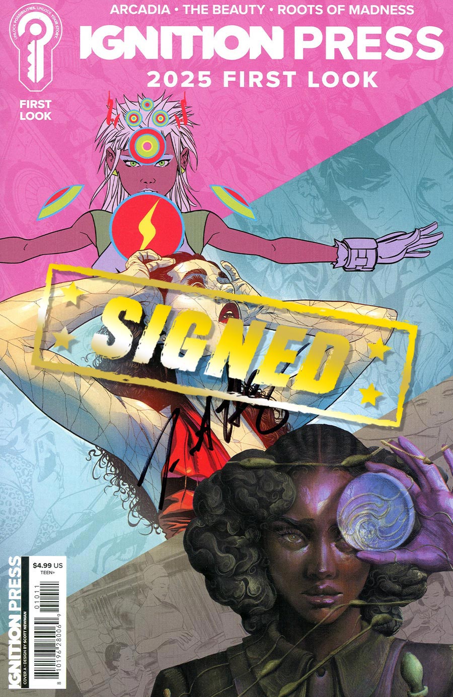 Ignition Press 2025 First Look Signed By Jason A Hurley (No Certificate)