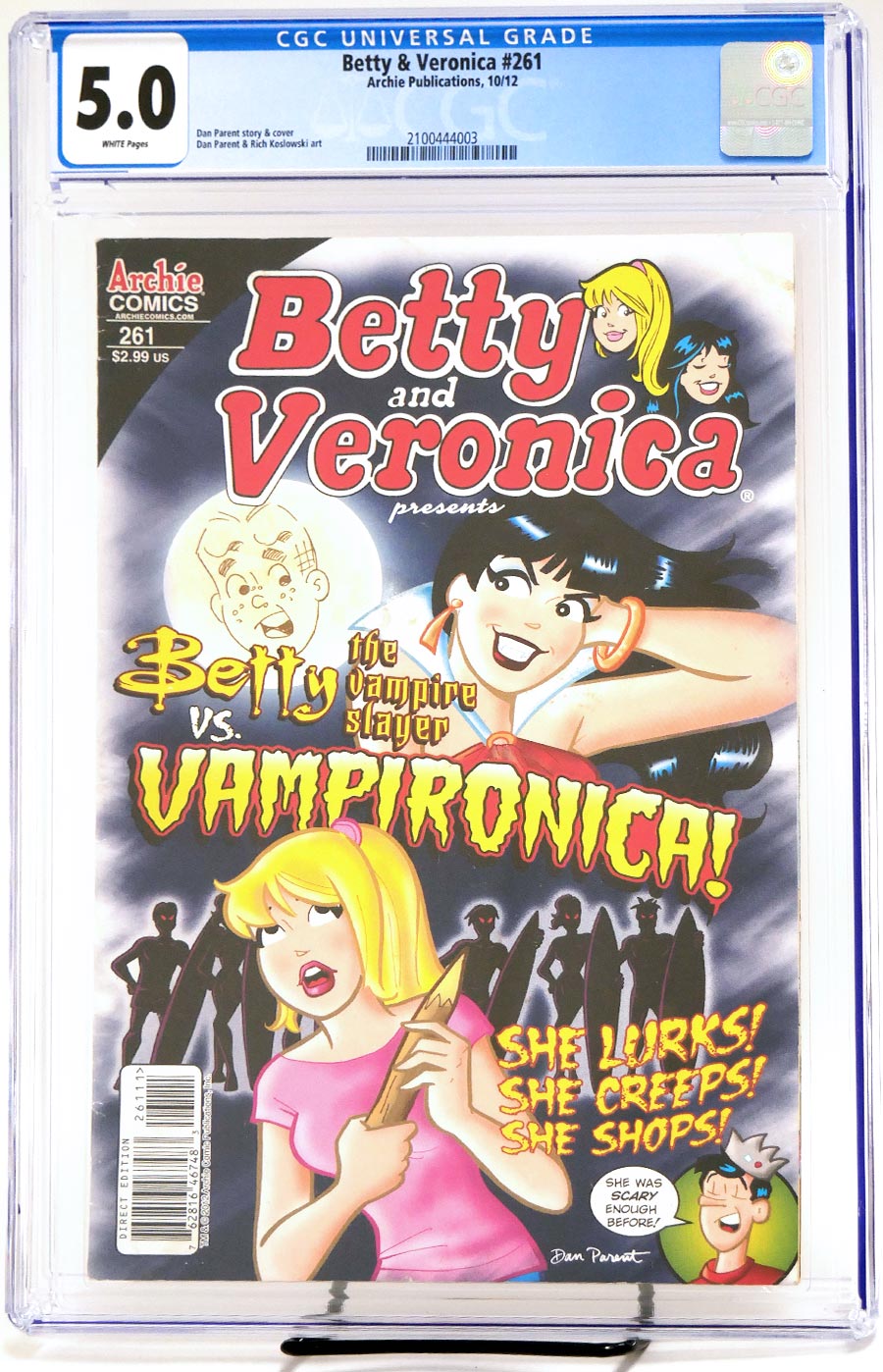 Betty & Veronica #261 Cover B CGC 5.0