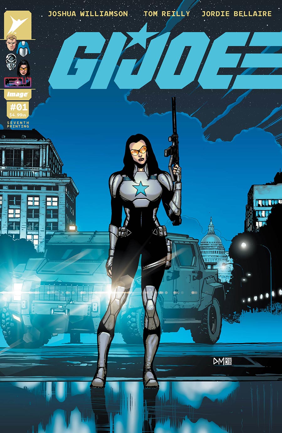 GI Joe Vol 10 #1 Cover Z-H 7th Ptg A Doug Mahnke & David Cover