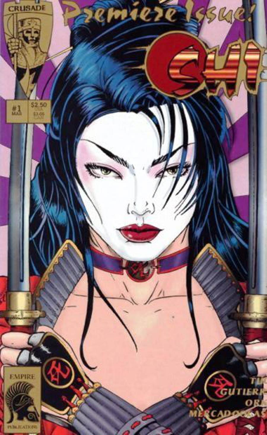 Shi The Way Of The Warrior #1 Cover K Regular Billy Tucci Cover Signed By Billy Tucci With COA