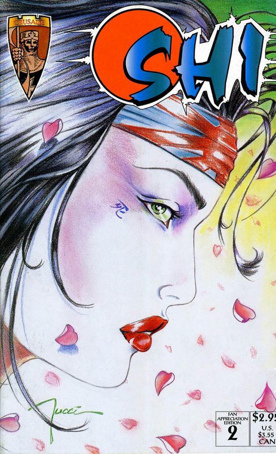 Shi The Way Of The Warrior #2 Cover F Fan Appreciation Edition Signed By Billy Tucci With COA