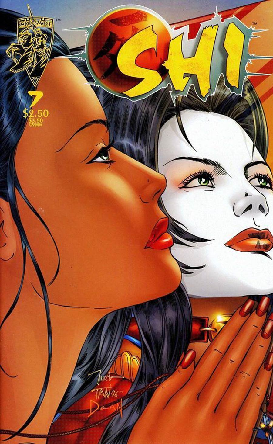 Shi The Way Of The Warrior #7 Cover B Signed By Billy Tucci With COA
