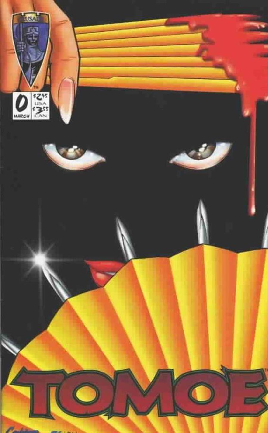 Tomoe #0 Cover D Variant Amanda Conner Cover Signed By Jimmy Palmiotti And Amanda Conner With COA