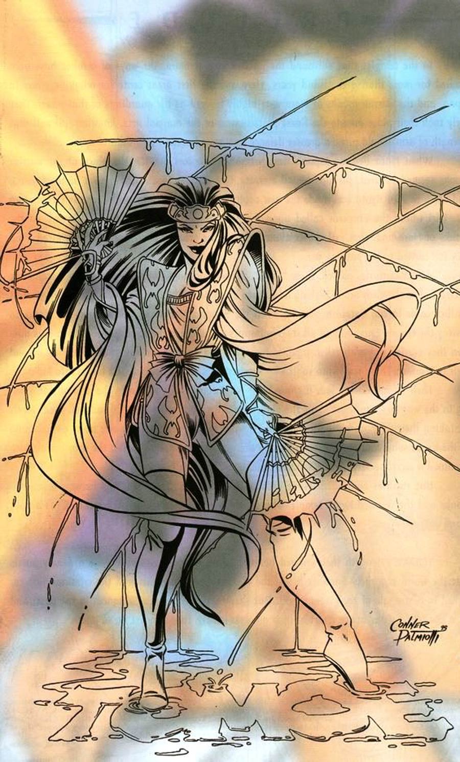 Tomoe #0 Cover G Commemorative Edition Signed By Amanda Conner No COA