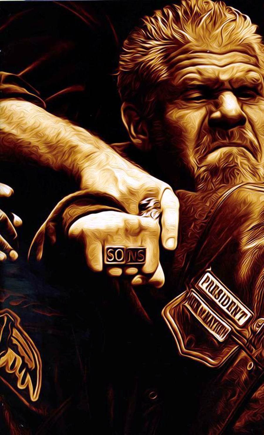 Sons Of Anarchy #4 Cover B Season 6 Virgin Photo Cover