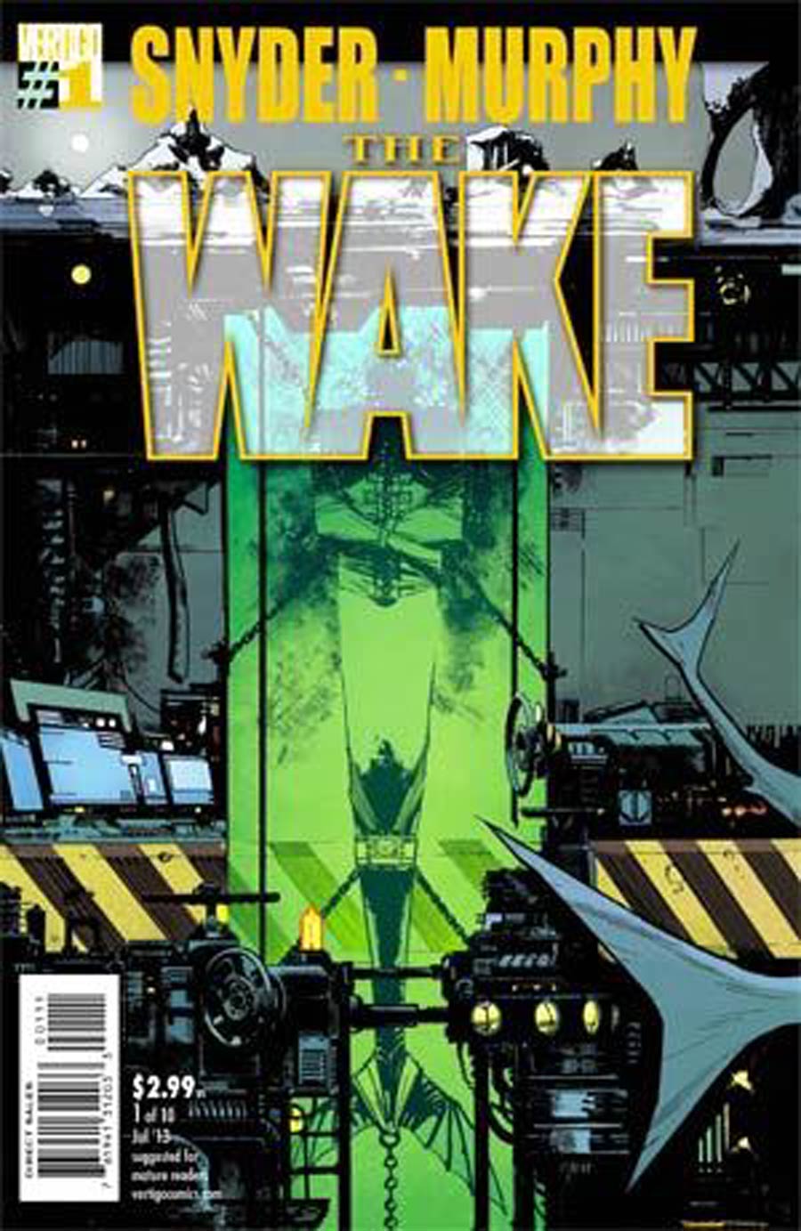 Wake #1 Cover F 1st Ptg Regular Sean Murphy Cover Signed By Scott Snyder With COA