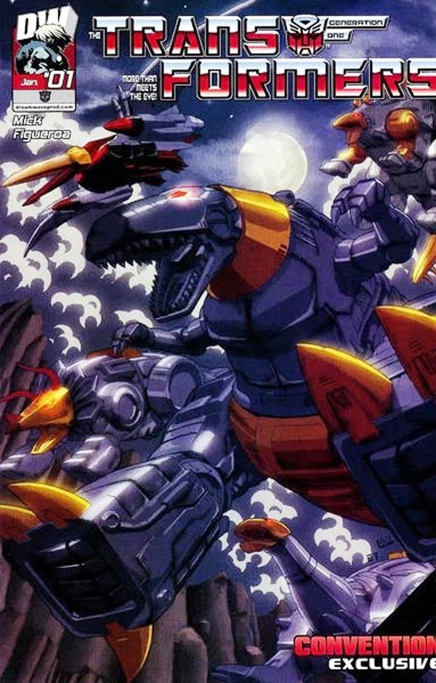 Transformers Generation 1 Vol 3 #1 Cover G Convention Exclusive Variant Cover