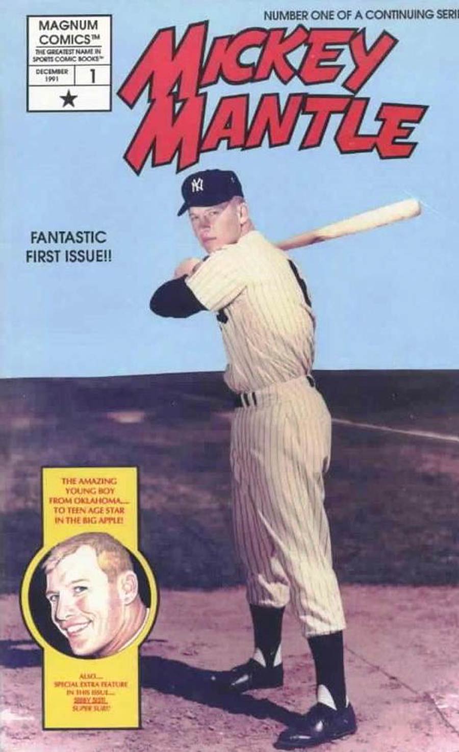 Mickey Mantle #1 Cover A With Polybag