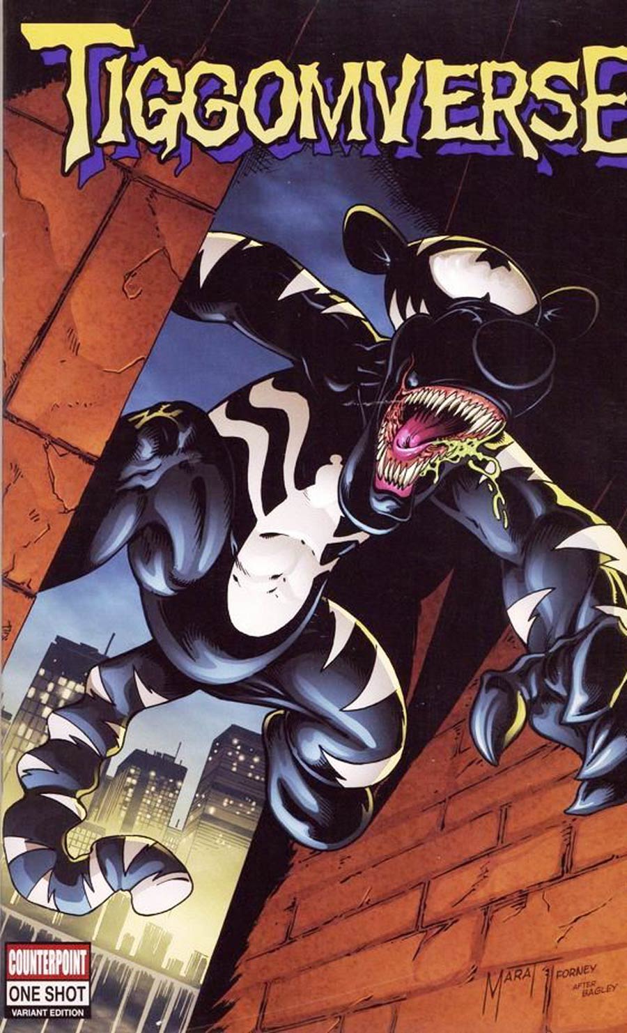Tiggomverse #1 Cover A Venom Lethal Protector Homage Cover