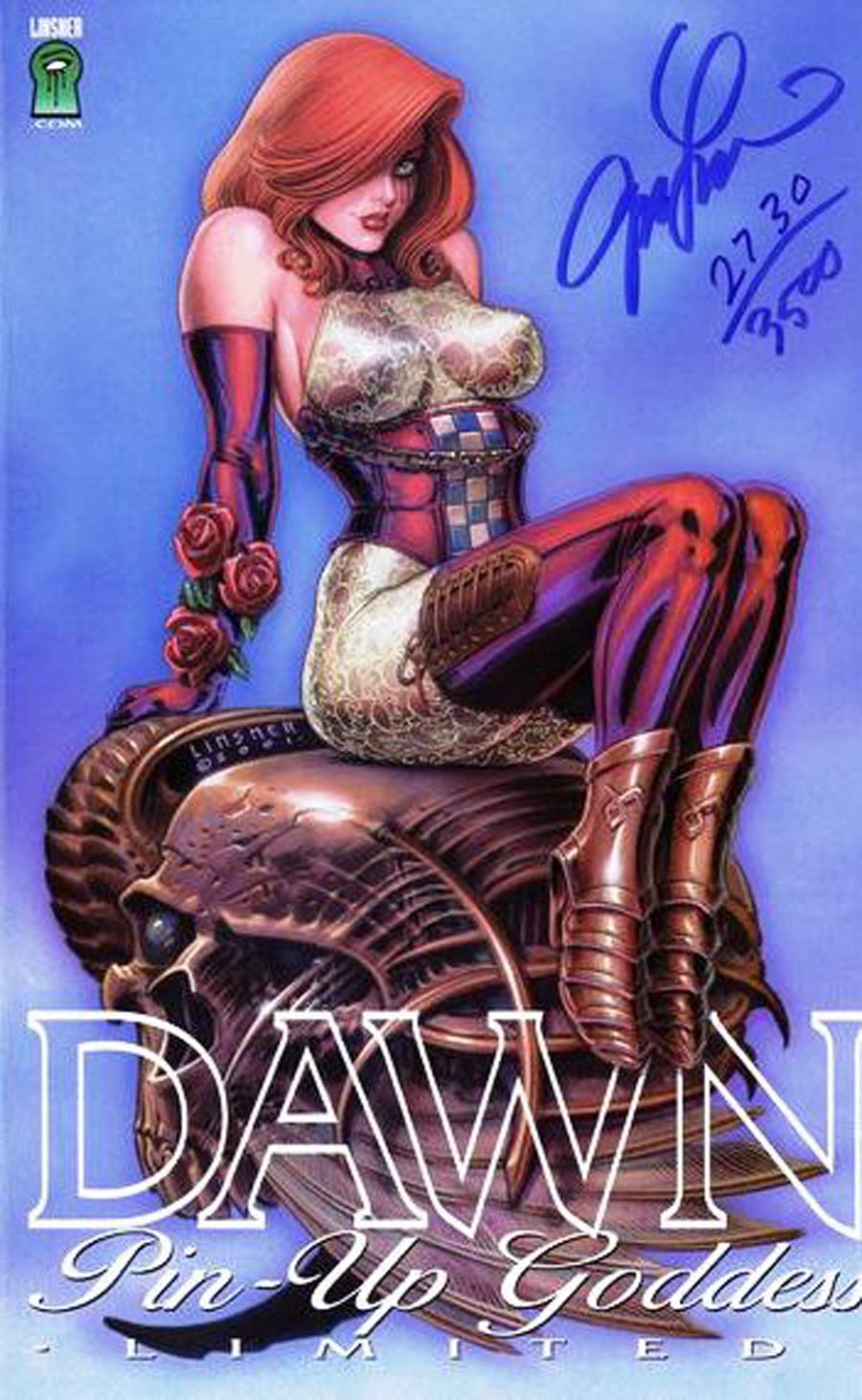 Dawn Pin-Up Goddess (One Shot) #1 Cover B Limited Edition Variant Cover