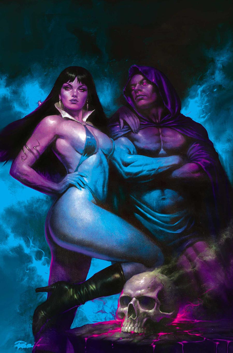 Vampirella Vol 10 #6 Cover M Incentive Lucio Parrillo Ultraviolet Virgin Cover (#693)