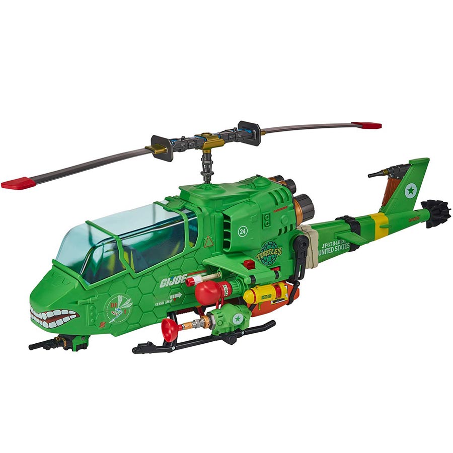 Teenage Mutant Ninja Turtles x GI Joe Mobile Strike Force Assault Copter