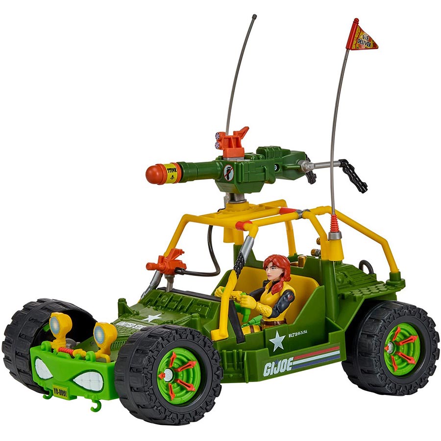 Teenage Mutant Ninja Turtles x GI Joe All-Weather And Environment AWE Shell-Striker Vehicle With Action Figure