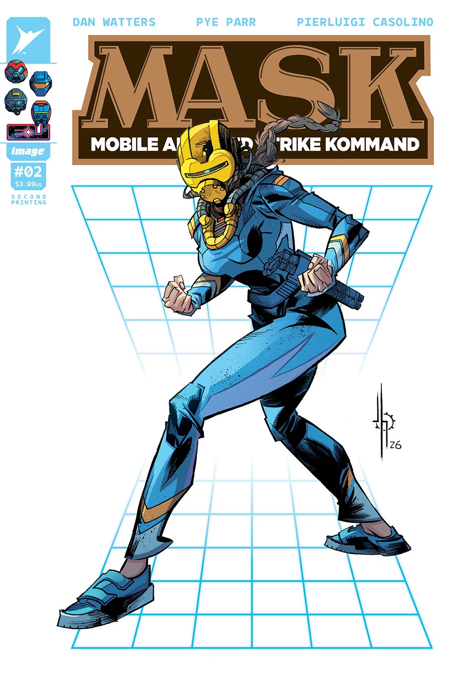 M.A.S.K. Vol 3 #2 Cover H 2nd Ptg A Jason Howard Cover (Energon Universe)