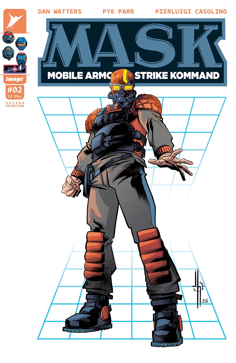 M.A.S.K. Vol 3 #2 Cover I 2nd Ptg B Jason Howard Variant Cover (Energon Universe)