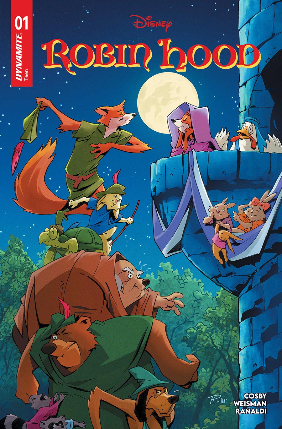 Disney Robin Hood #1 Cover D Variant Phil Hester Cover