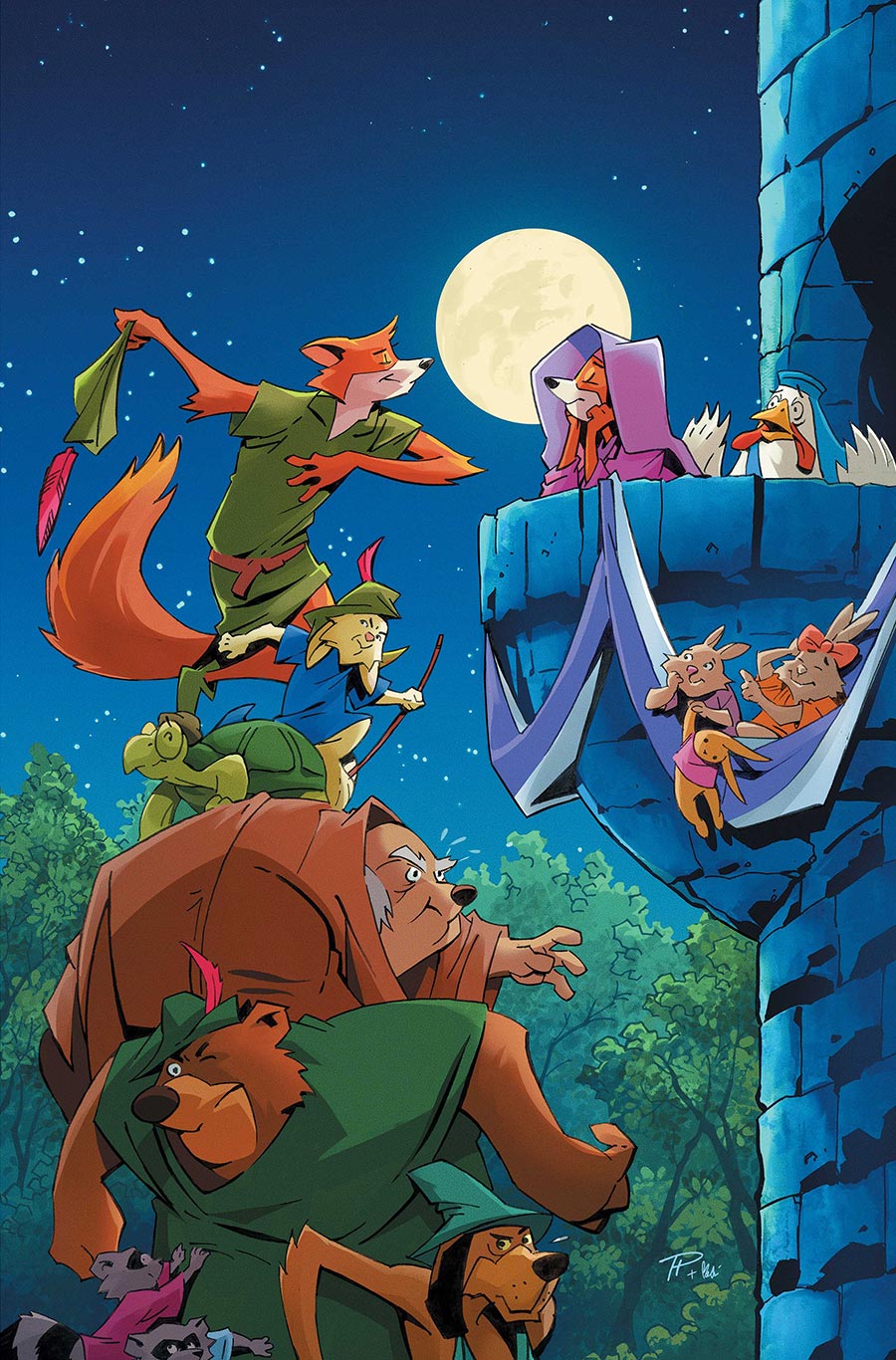 Disney Robin Hood #1 Cover K Incentive Phil Hester Virgin Cover