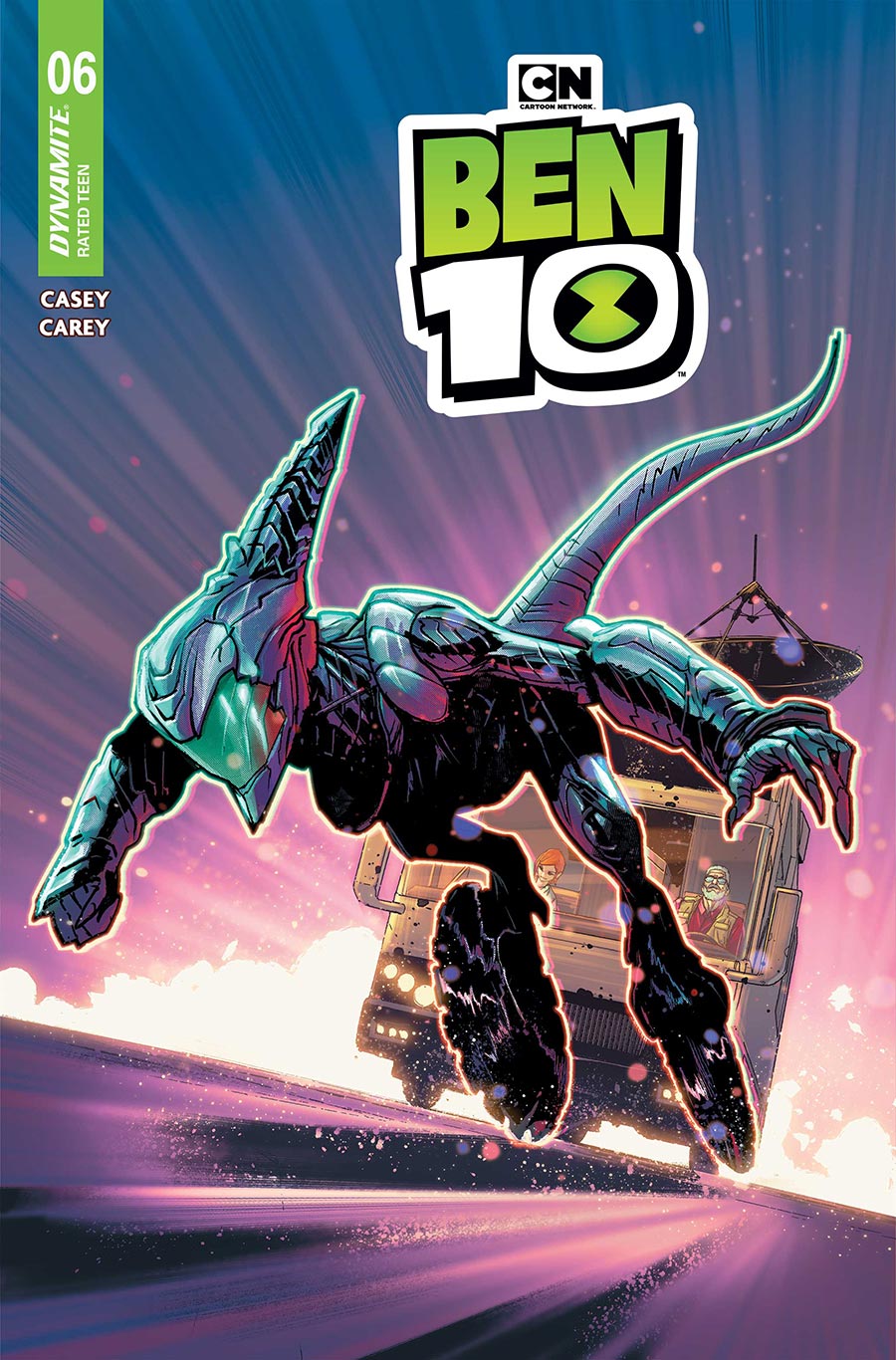 Ben 10 Vol 2 #6 Cover A Regular Robert Carey Cover