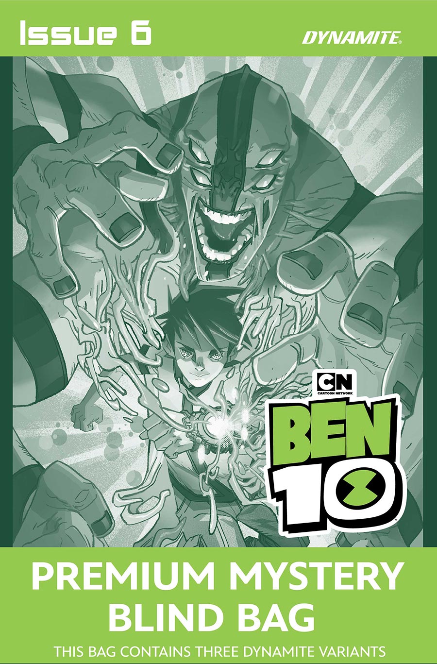 Ben 10 Vol 2 #6 Cover J Premium Mystery Blind Bag Cover (Filled Randomly With 3 Covers)