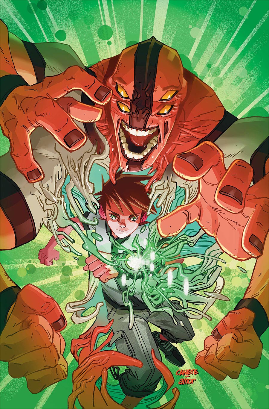 Ben 10 Vol 2 #6 Cover K Incentive Eric Canete Virgin Cover