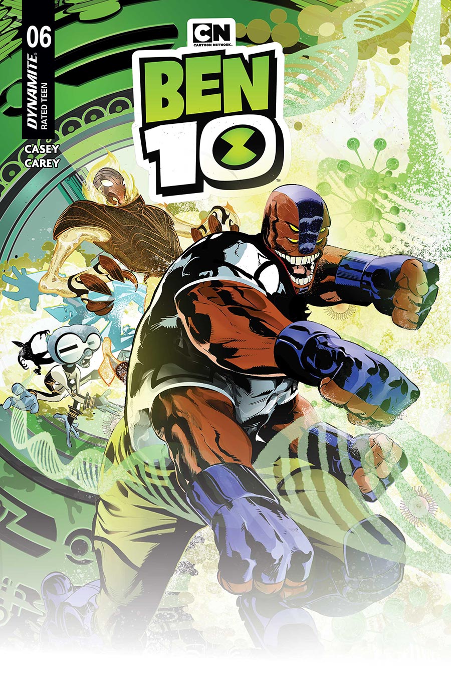 Ben 10 Vol 2 #6 Cover O Incentive Duncan Rouleau Cover Signed By Duncan Rouleau