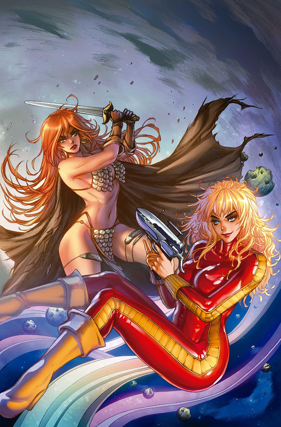 Red Sonja Barbarella #1 Cover Q Incentive Collette Turner Virgin Cover