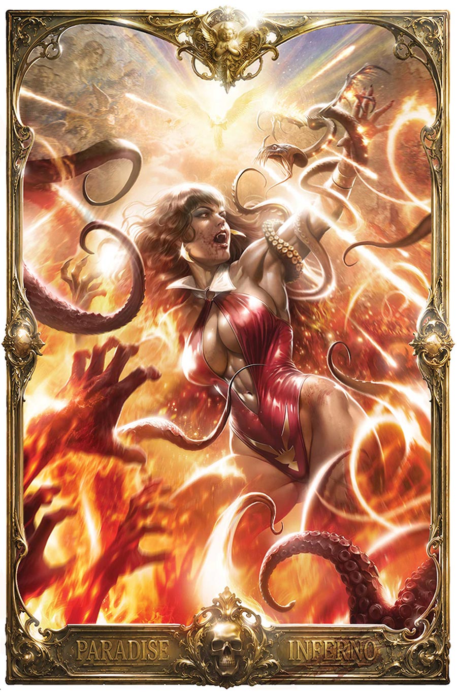 Vampirella Paradise #1 Cover H Dynamite Metal Premium Francesco Mattina Virgin Cover