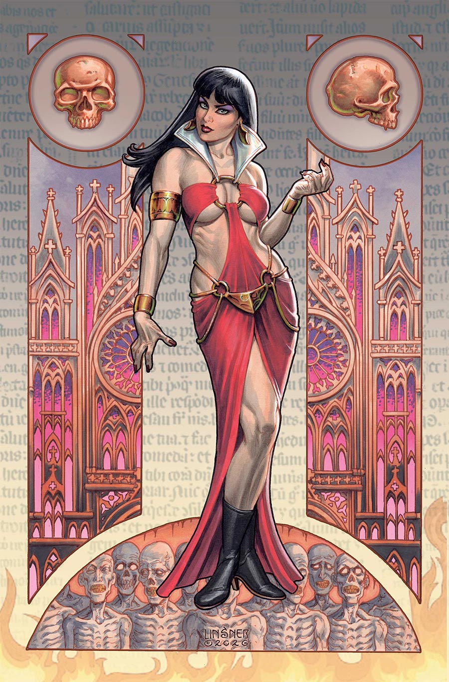 Vampirella Paradise #1 Cover I Limited Edition Joseph Michael Linsner Virgin Cover