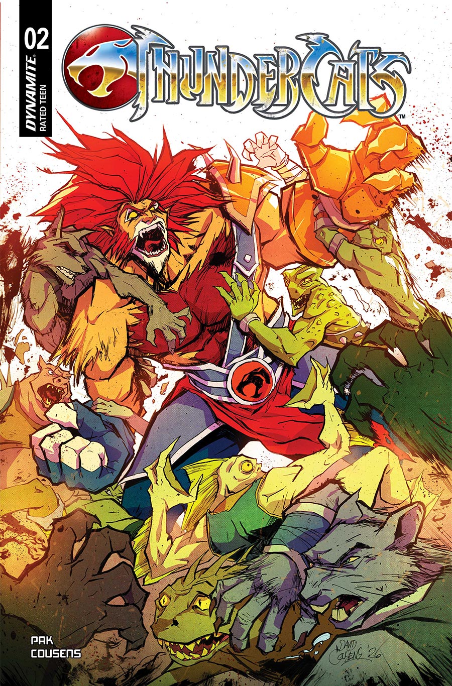 Thundercats Vol 4 #2 Cover B Variant David Cousens Cover