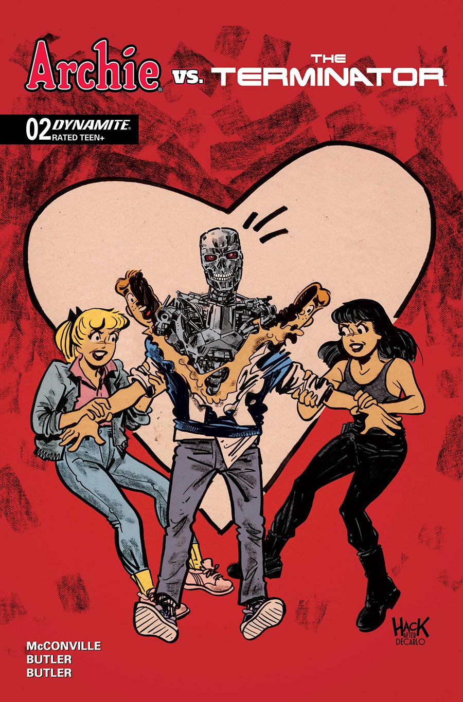Archie vs The Terminator #2 Cover C Variant Robert Hack Cover