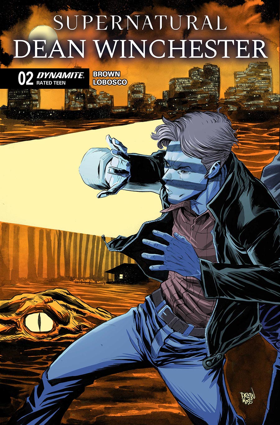Supernatural Dean Winchester #2 Cover C Variant Drew Moss Connecting Cover