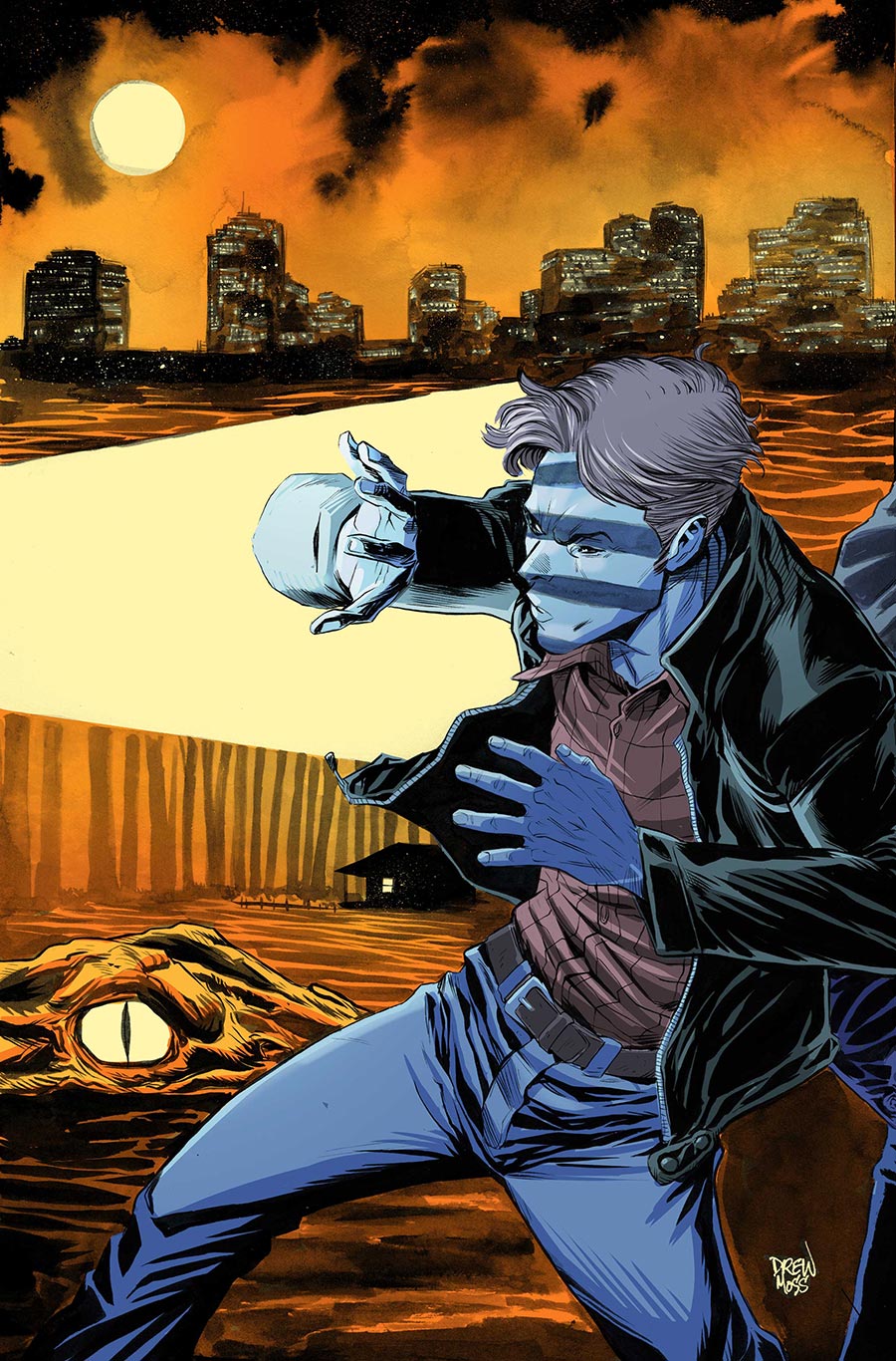 Supernatural Dean Winchester #2 Cover H Incentive Drew Moss Connecting Virgin Cover