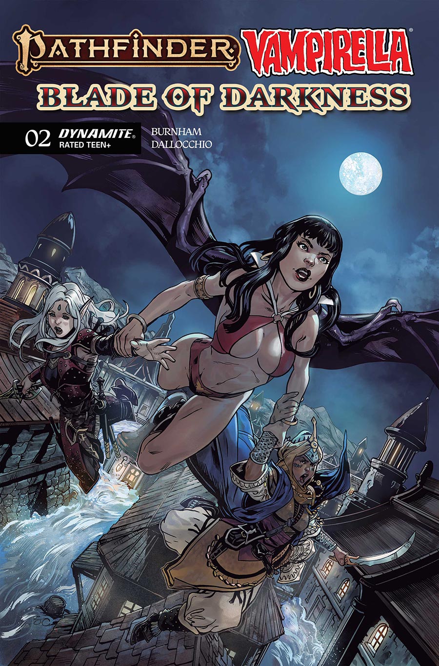Pathfinder Vampirella Blade Of Darkness #2 Cover A Regular Steven Cummings Cover
