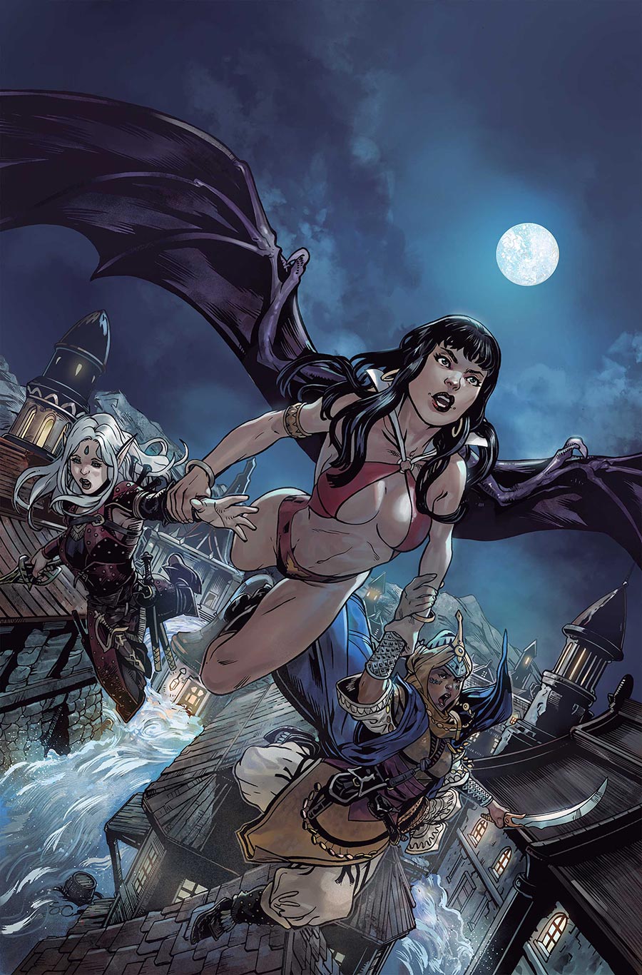 Pathfinder Vampirella Blade Of Darkness #2 Cover H Incentive Steven Cummings Virgin Cover