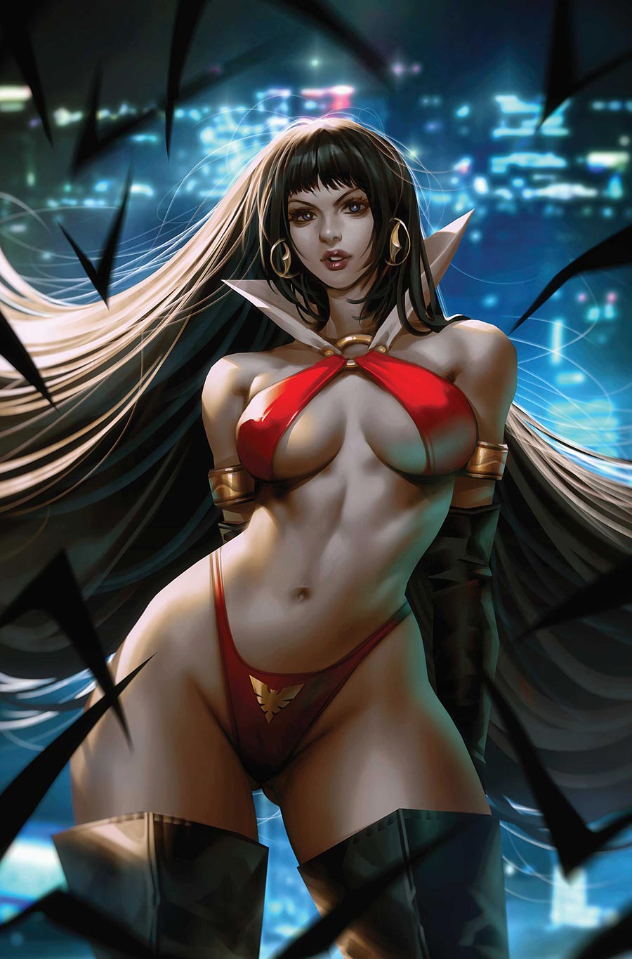 Vampirella Vol 10 #8 Cover K Incentive Derrick Chew Virgin Cover (#695)