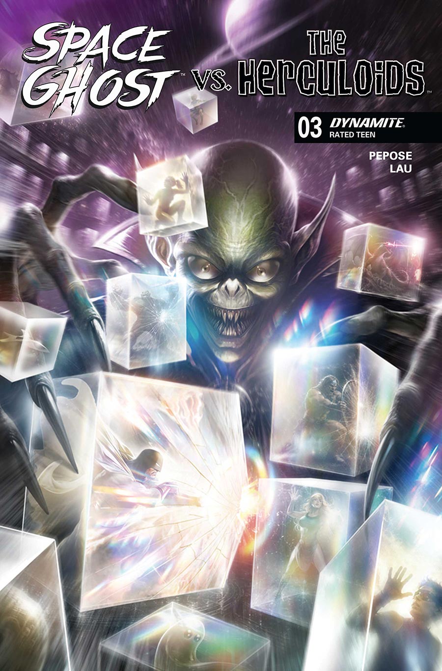 Space Ghost vs The Herculoids #3 Cover A Regular Francesco Mattina Cover