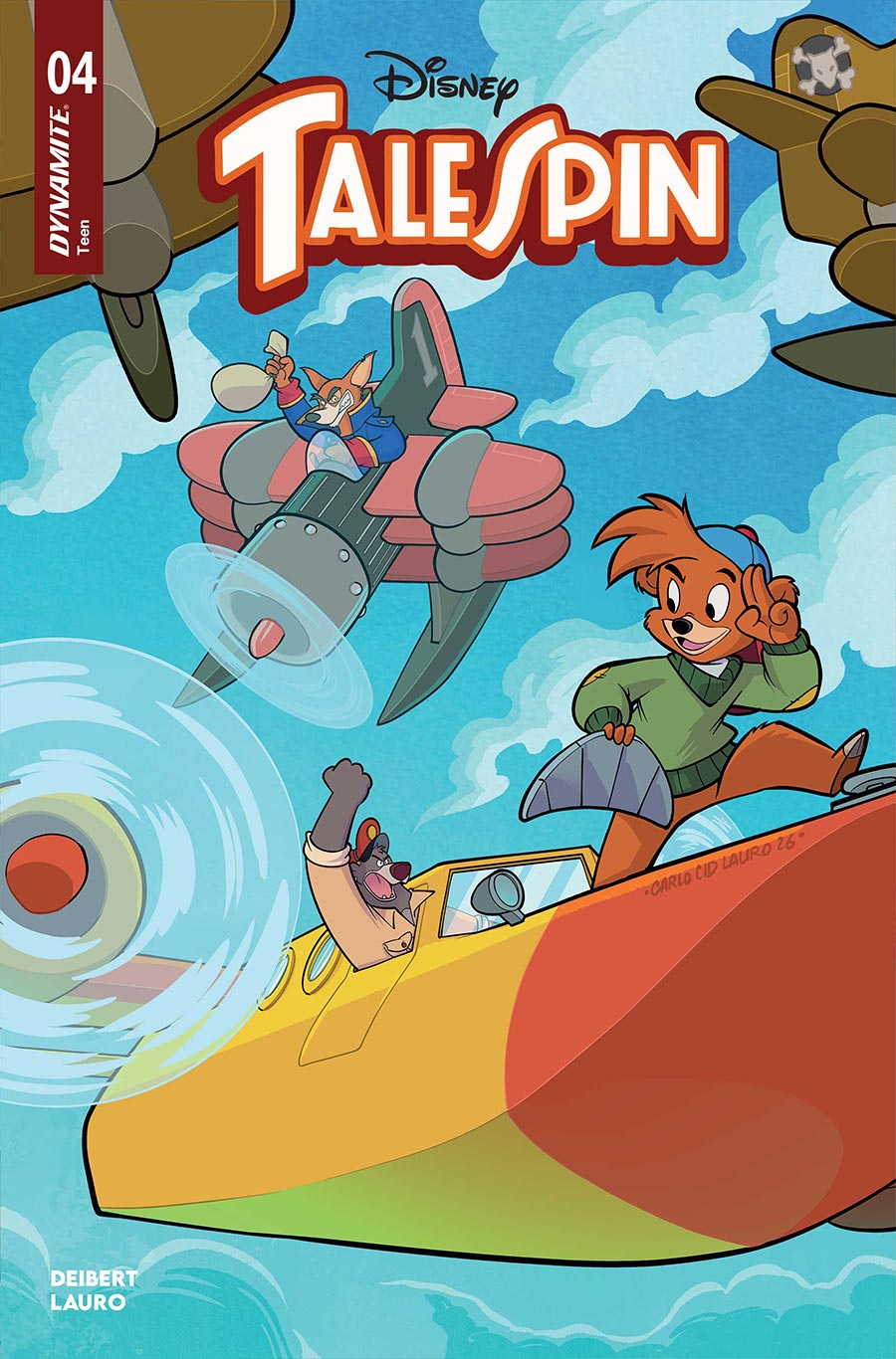 Disney Talespin #4 Cover A Regular Carlo Lauro Cover