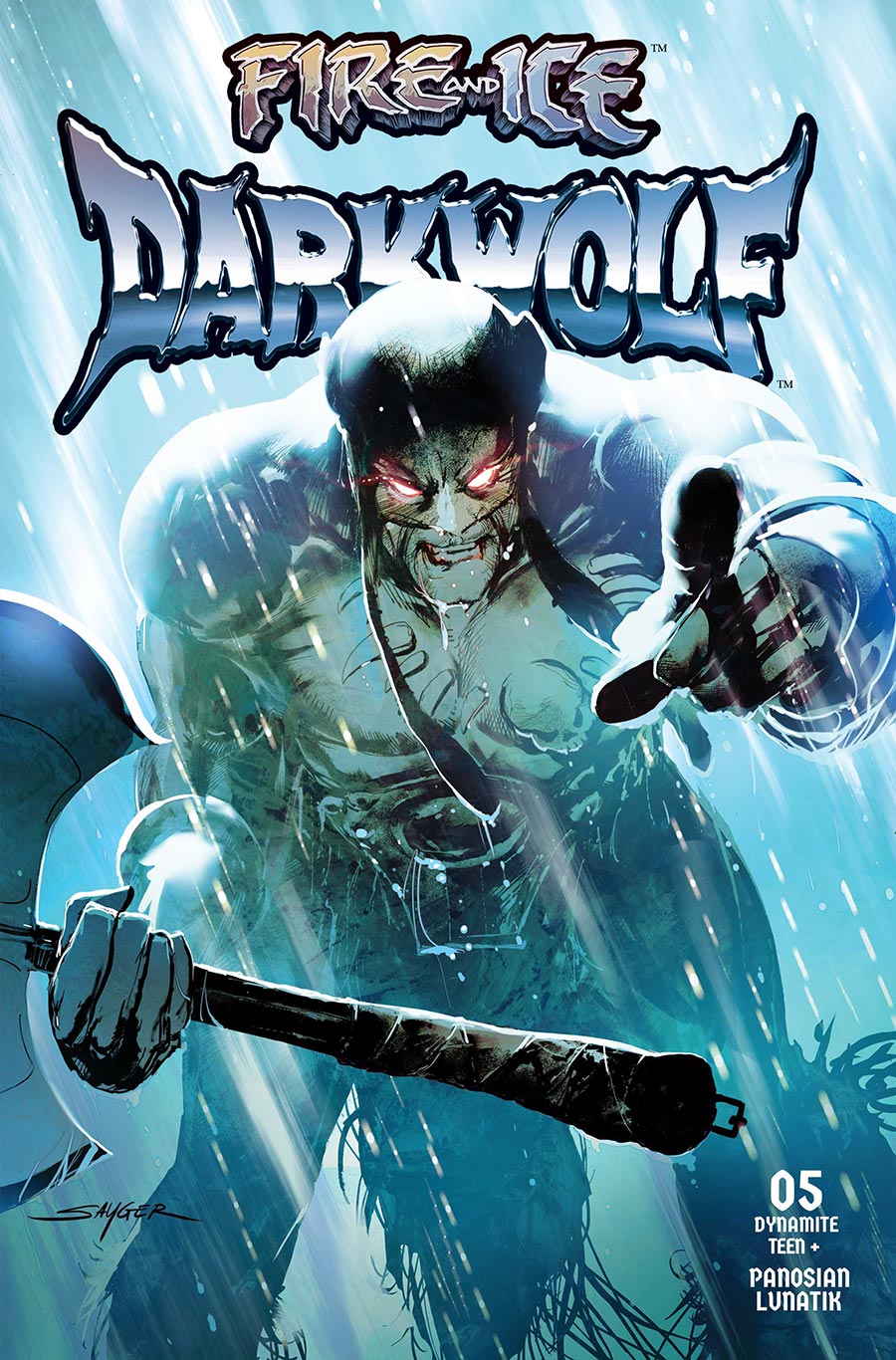 Fire And Ice Darkwolf #5 Cover D Variant Stuart Sayger Cover