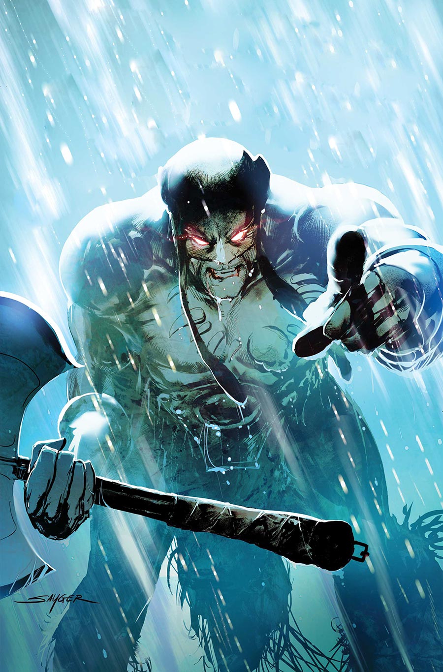 Fire And Ice Darkwolf #5 Cover I Incentive Stuart Sayger Virgin Cover